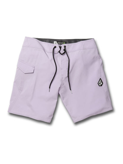 Lido Solid Mod 18" Boardshorts - FLIEDER