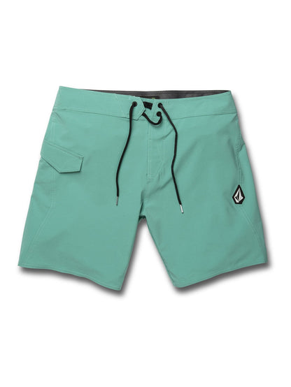 Lido Solid Mod 18" Boardshort - MYSTO GREEN