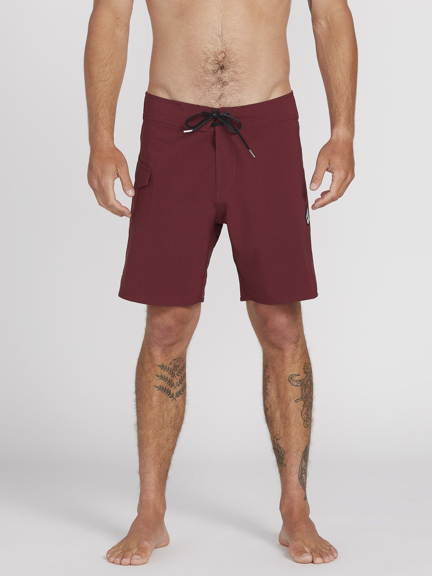 Boardshort Lido Solid Mod 18" - PINOT