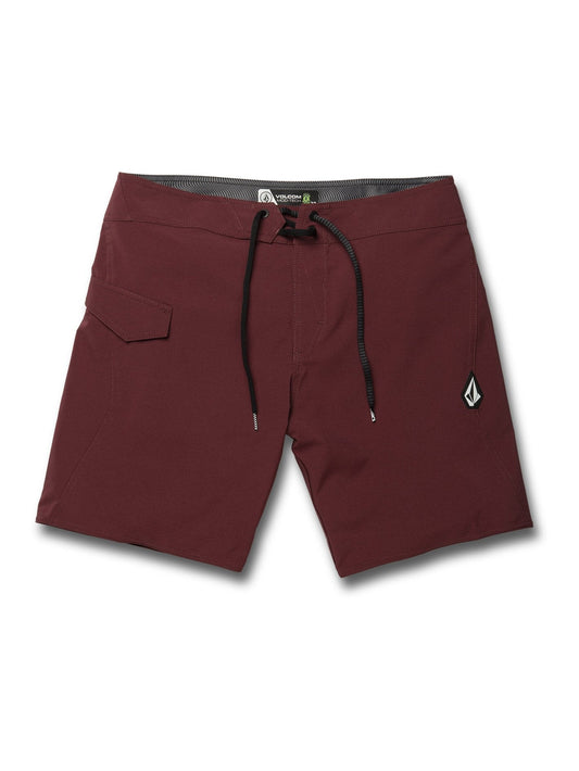 Lido Solid Mod 18" Boardshorts - PINOT