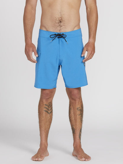 Lido Solid Mod 18" Boardshorts - TRUE BLUE