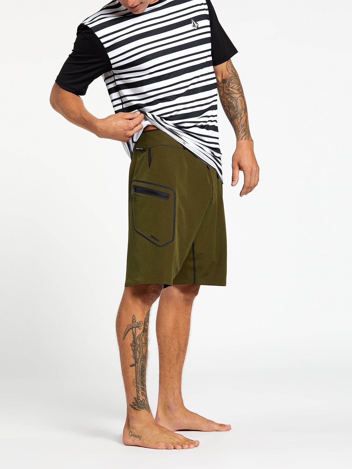 Boardshort Deadly Plus Mod 20" - MILITARY
