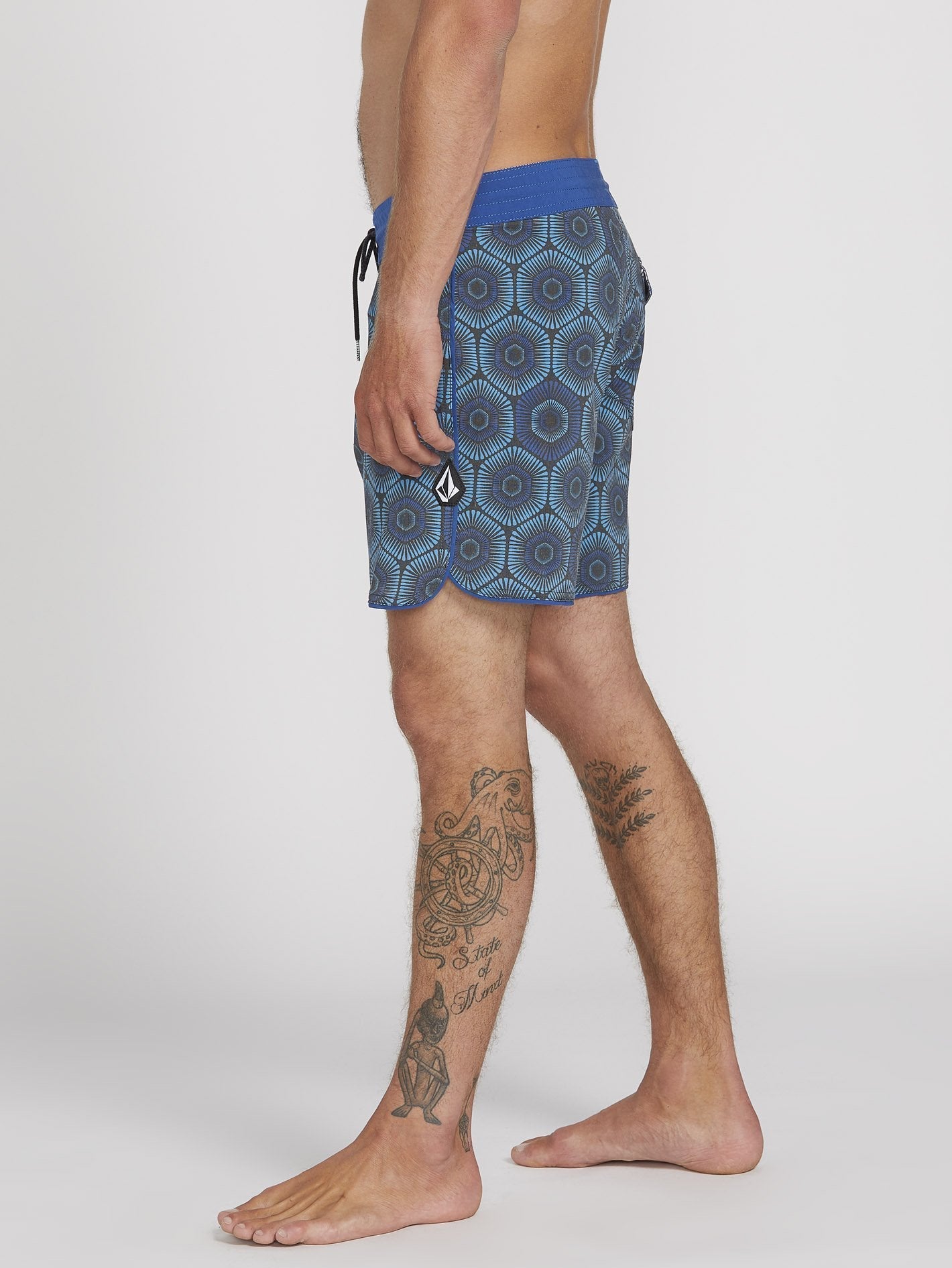 Boardshort Sun Medallion 16" - BLACK