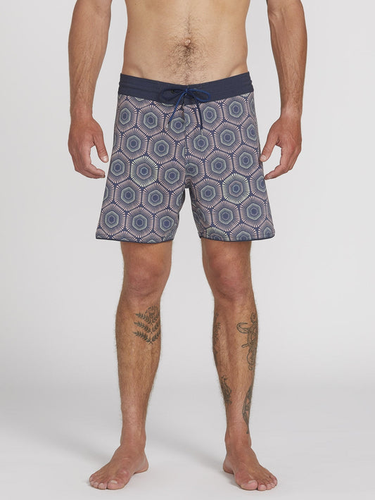 Sun Medallion 16" Boardshorts - MARINEBLAU