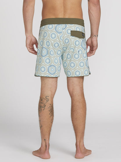 Boardshort Sun Medallion 16" - RESIN BLUE