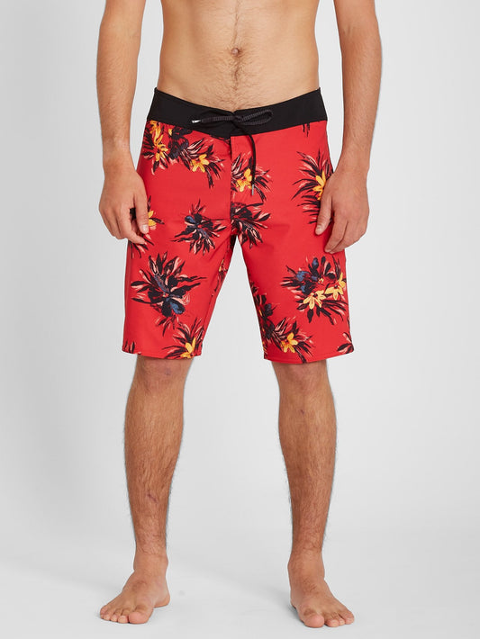Boardshort Mod Lido Print 20" - Carmine Red