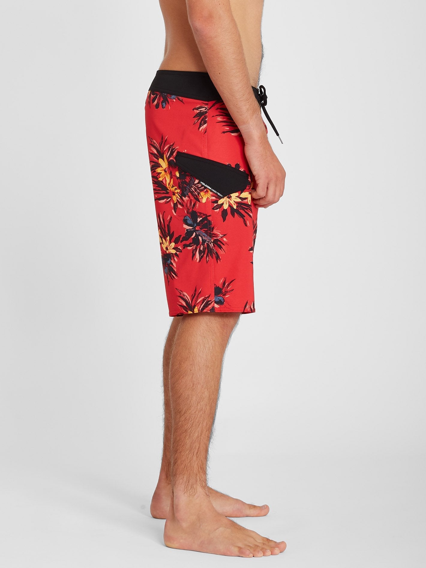 Mod Lido Print 20" Boardshorts - Karminrot
