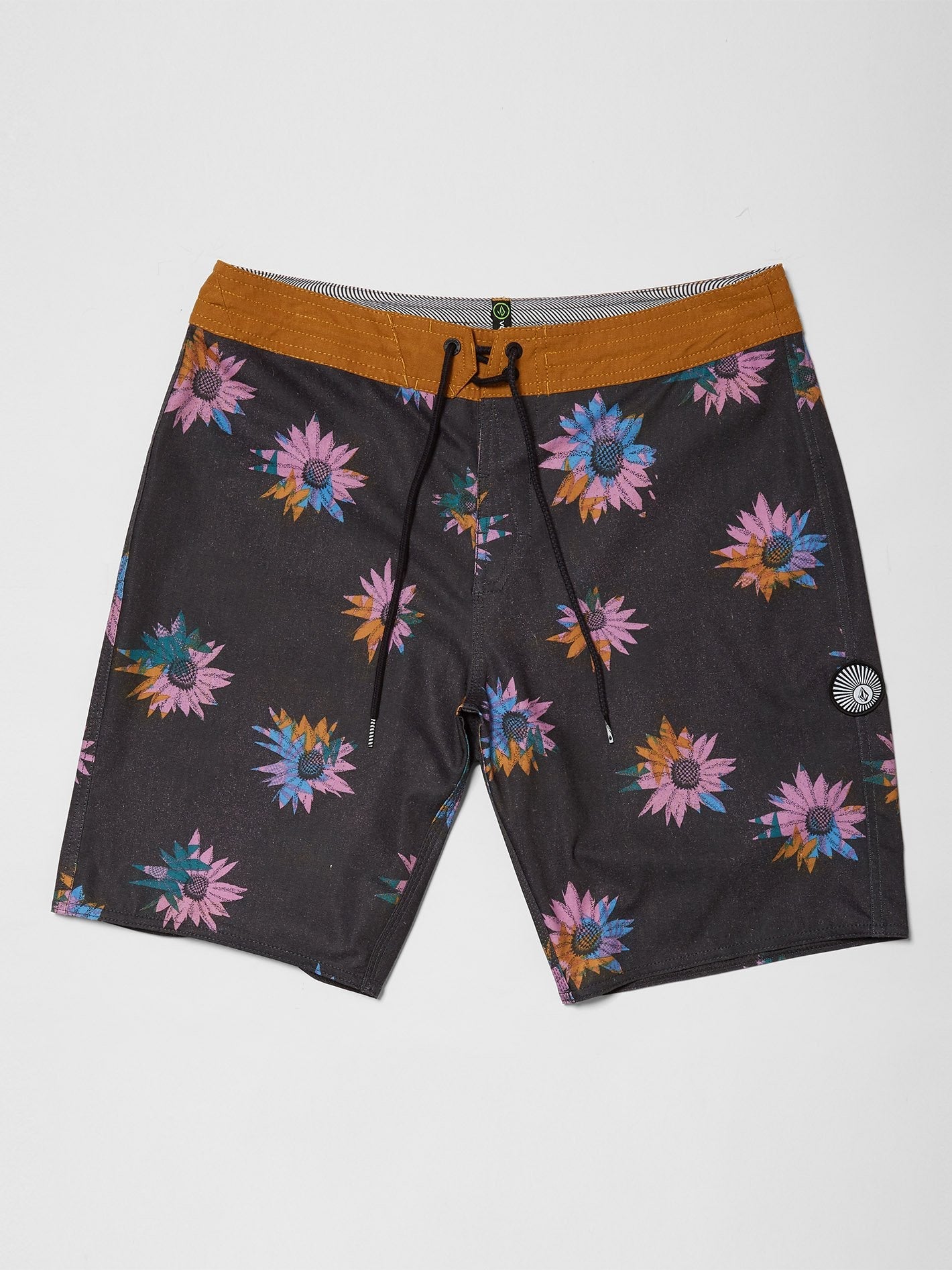 Natural Visions Stoney 19" Boardshorts - Black