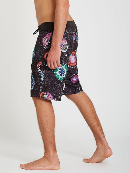 Coral Morph 20" Boardshorts - Schwarz
