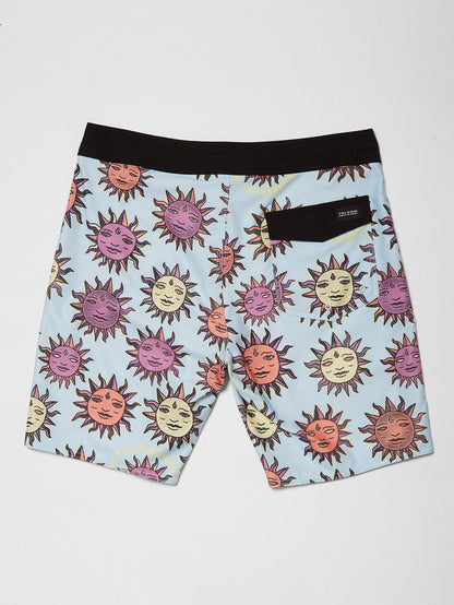 Ozzy Stoney 19" Boardshorts - Aether Blue