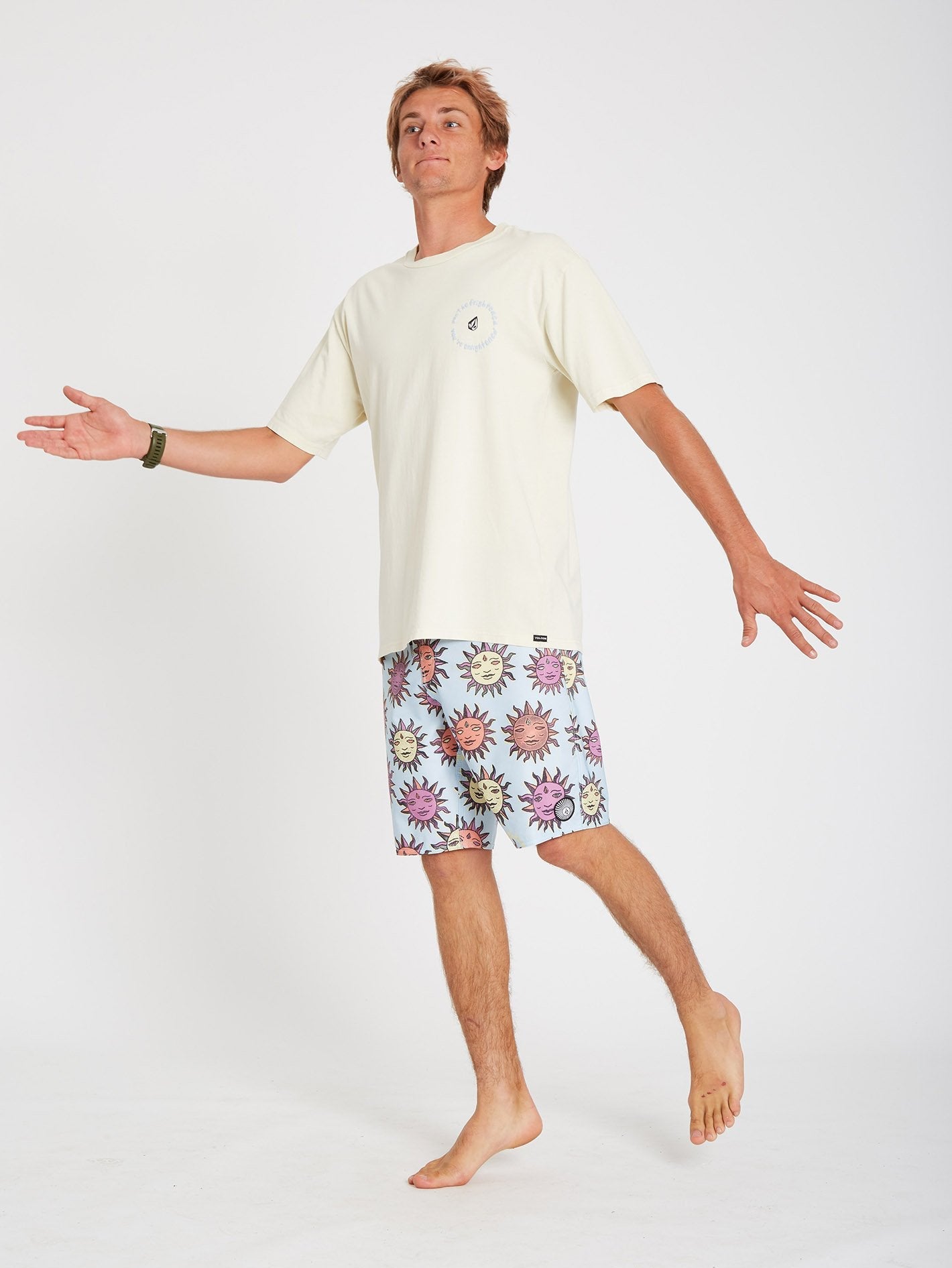 Ozzy Stoney 19" Boardshorts - Aether Blue