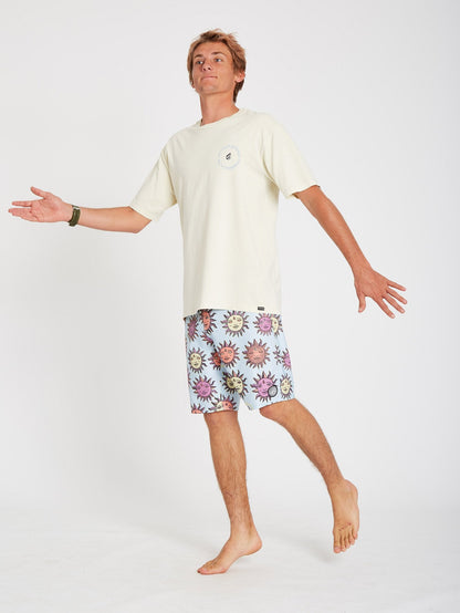Ozzy Stoney 19" Boardshorts - Aether Blue