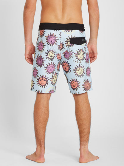 Ozzy Stoney 19" Boardshorts - Aether Blue