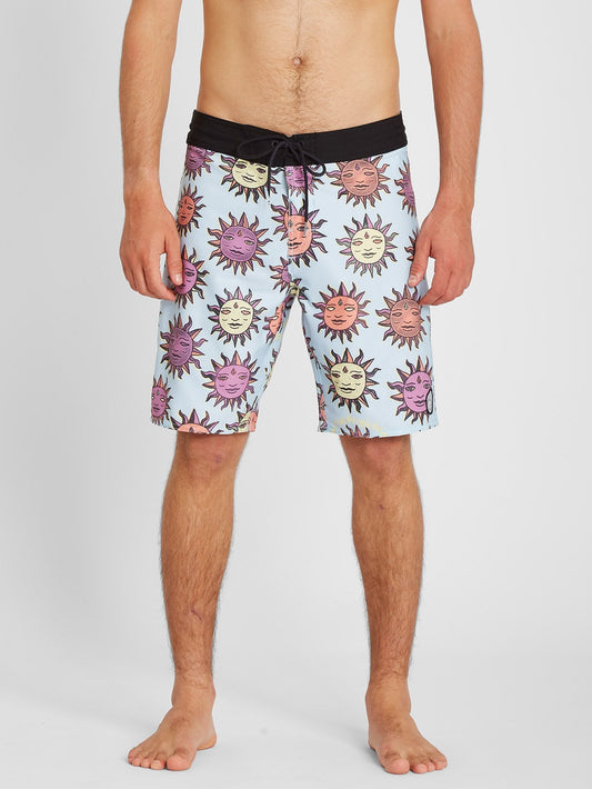 Ozzy Stoney 19" Boardshorts - Ätherblau