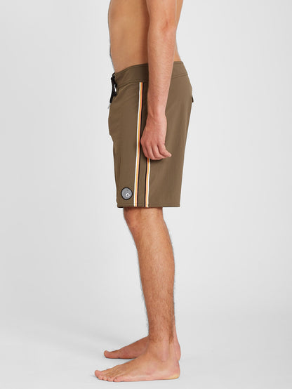 Crafter Mod 18" Boardshorts - Tarmac Brown