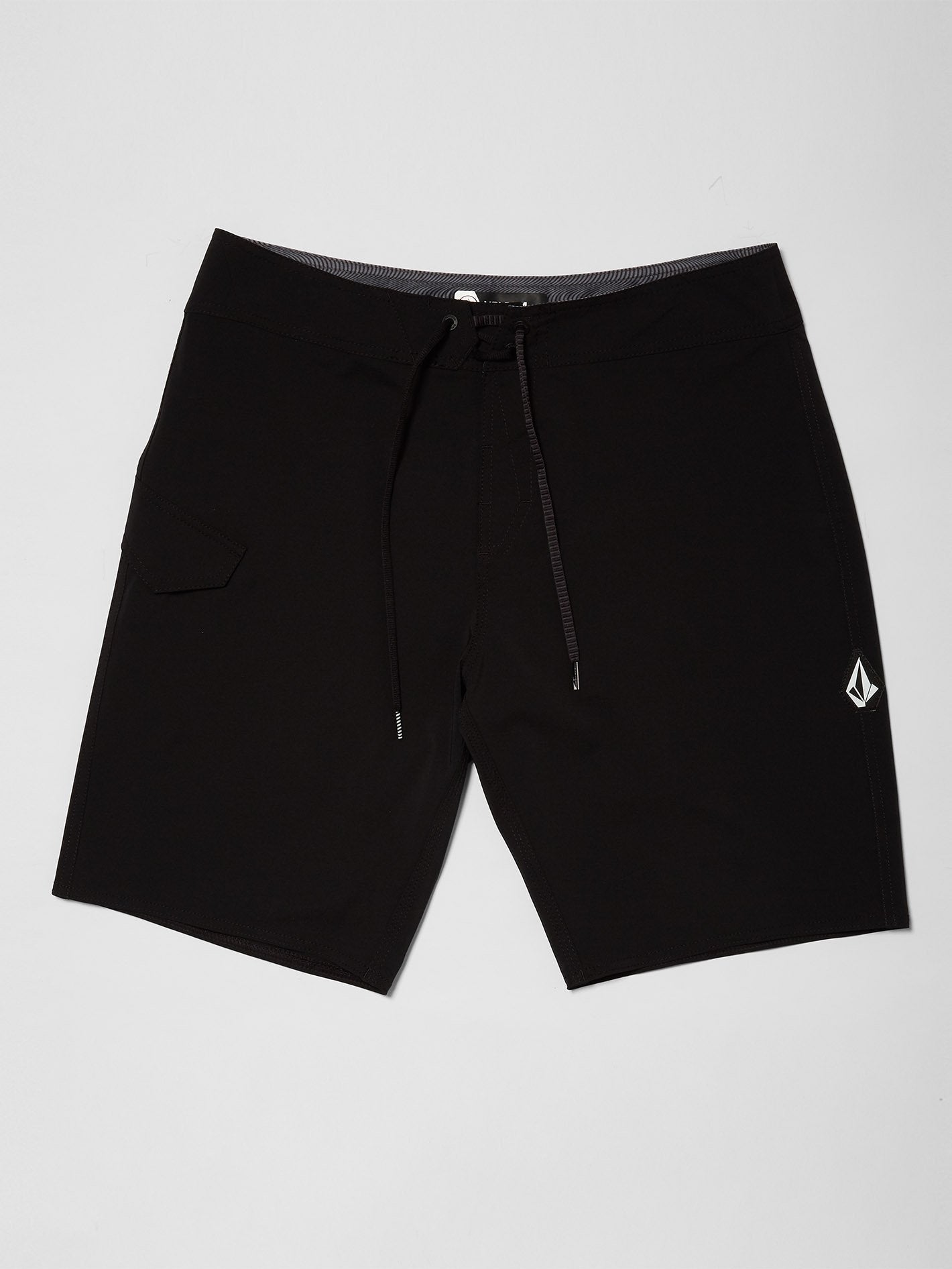 Lido Solid Mod-tech 20" Boardshorts - BLACK