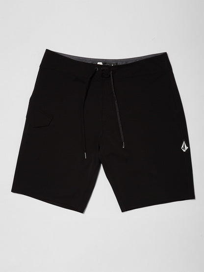 Lido Solid Mod-tech 20" Boardshorts - BLACK