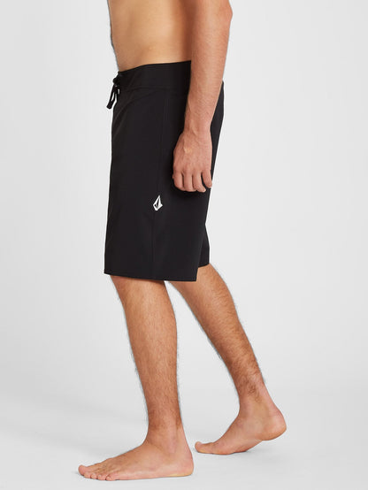 Lido Solid Mod-tech 20" Boardshorts - BLACK