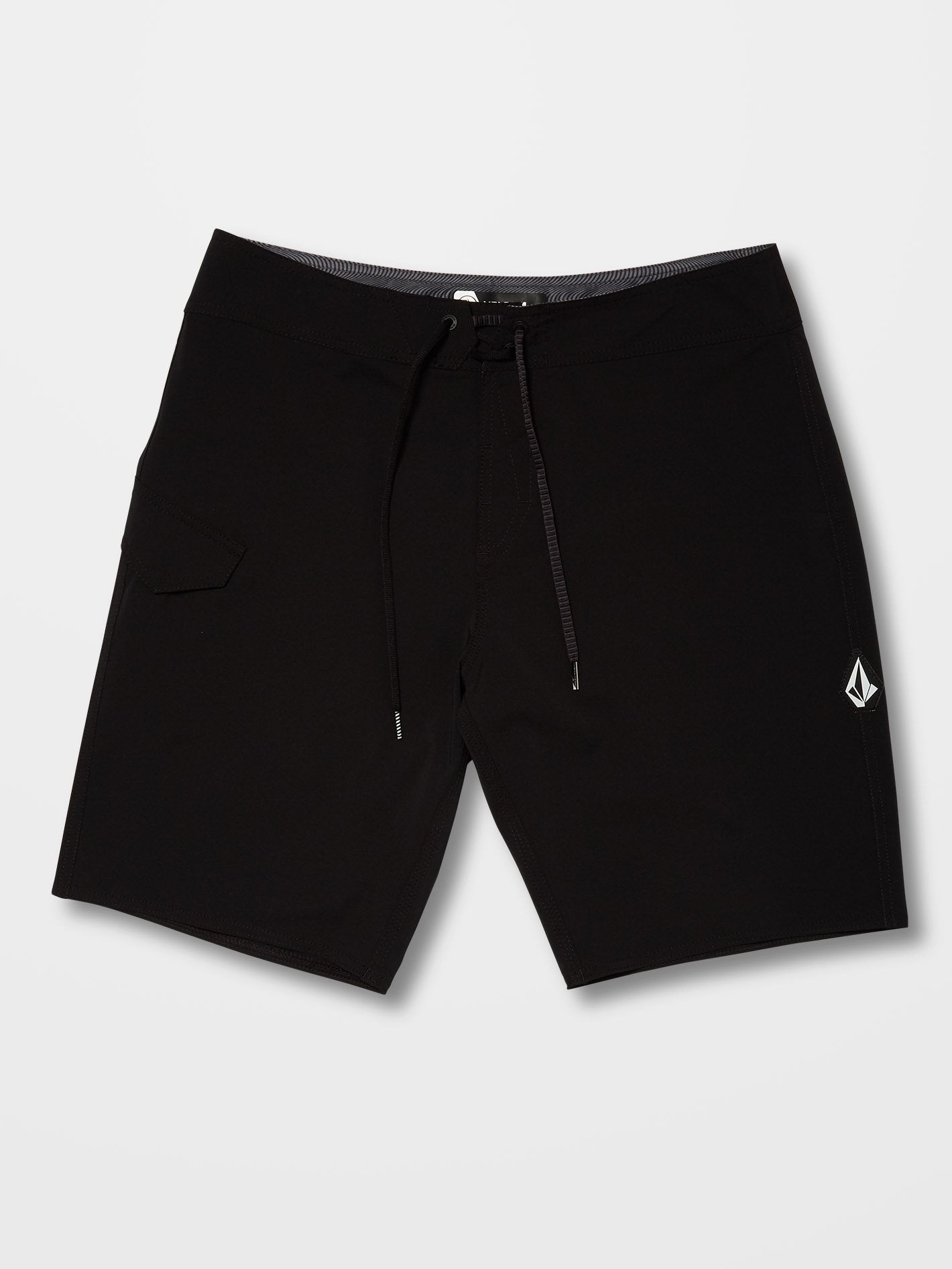 Lido Solid Mod-tech 20" Boardshorts - BLACK