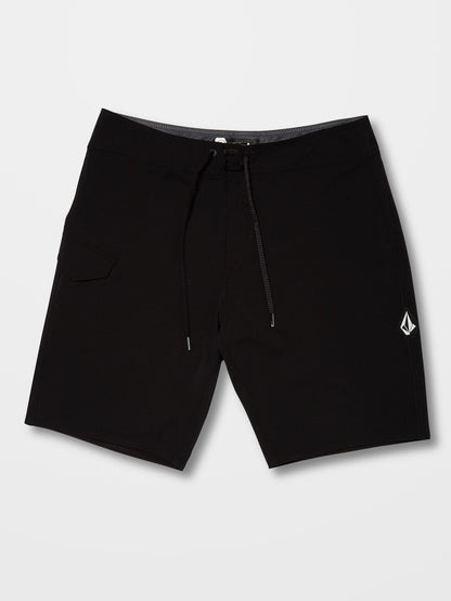 Lido Solid Mod-tech 20" Boardshorts - BLACK
