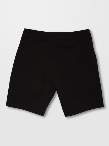 Lido Solid Mod-tech 20" Boardshorts - BLACK