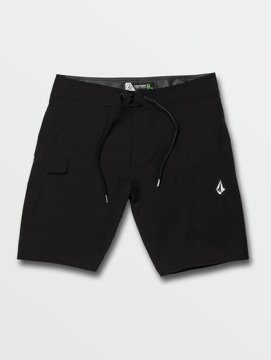 Boardshort Lido Solid Mod-tech 20" - BLACK