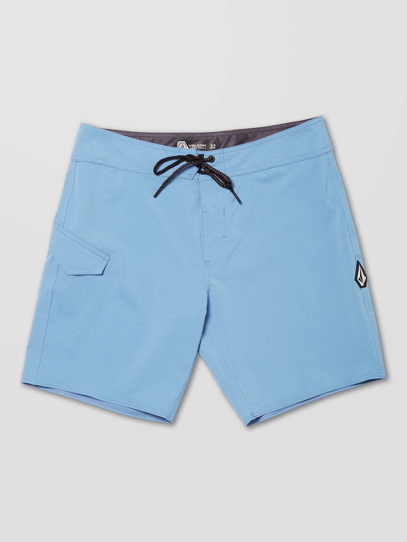 Boardshort Lido Solid Mod-tech 18" - NIAGARA