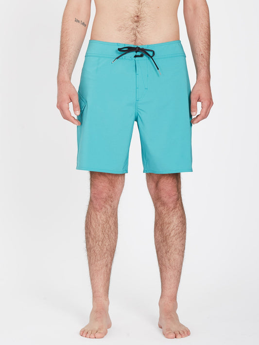 Lido Solid Mod 18" Boardshorts - TEMPLE TEAL