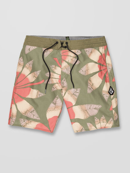Sunder Stoney 19" Boardshorts - MARTINI OLIVE