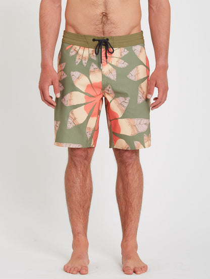 Sunder Stoney 19" Boardshorts - MARTINI OLIVE