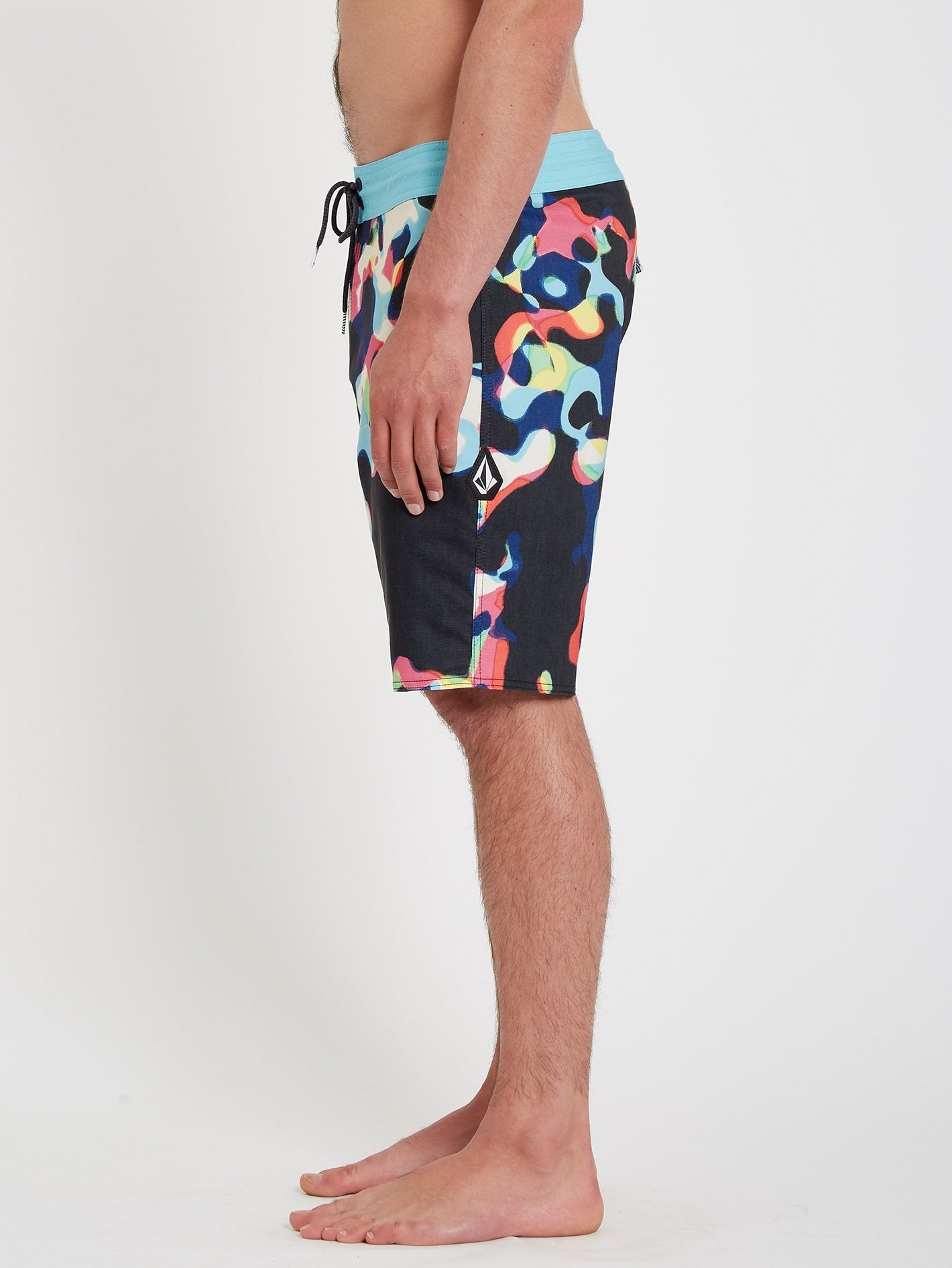 Boardshort Saturate Stoney 19" - BLACK
