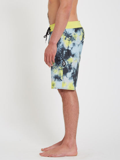 Boardshort Saturate Stoney 19" - LIME TIE DYE