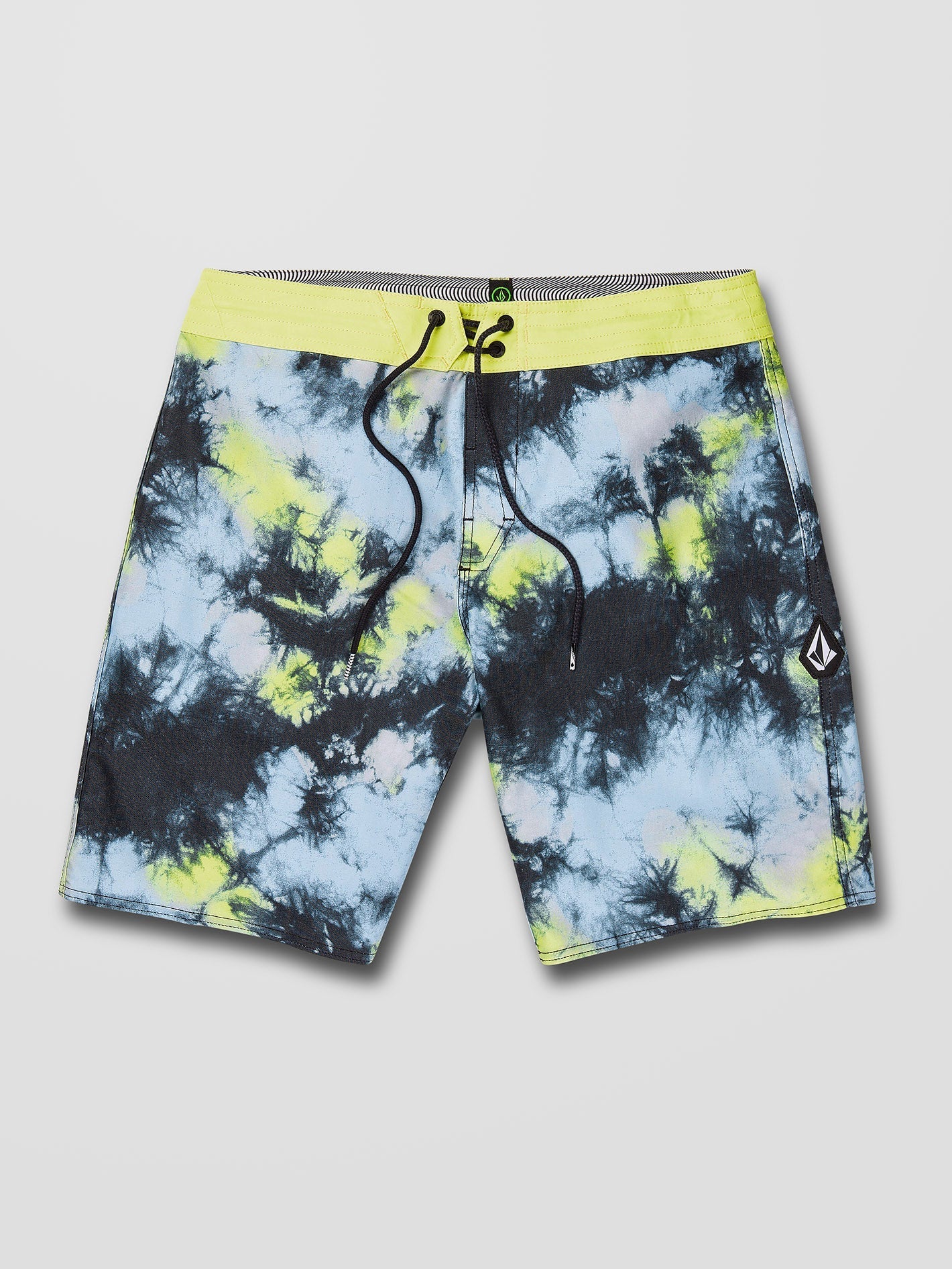 Boardshort Saturate Stoney 19" - LIME TIE DYE