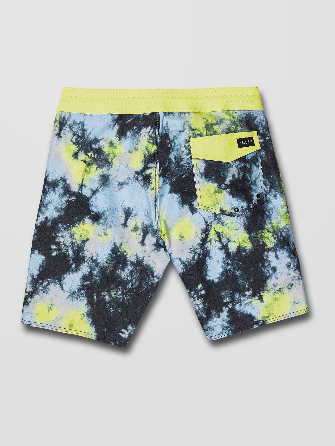 Boardshort Saturate Stoney 19" - LIME TIE DYE