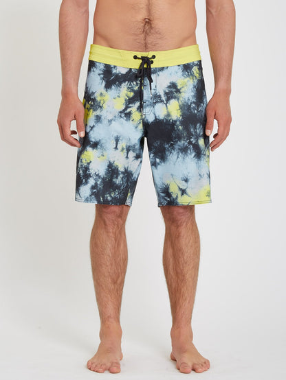 Boardshort Saturate Stoney 19" - LIME TIE DYE