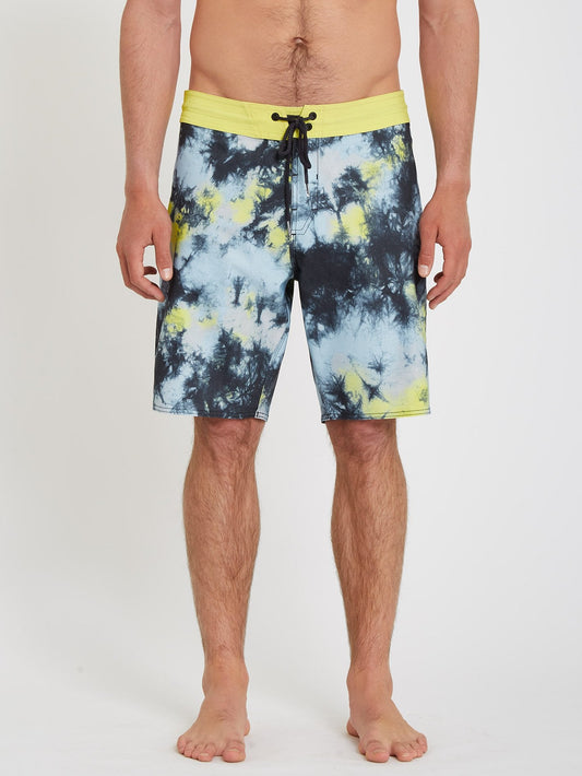 Boardshort Saturate Stoney 19" - LIME TIE DYE