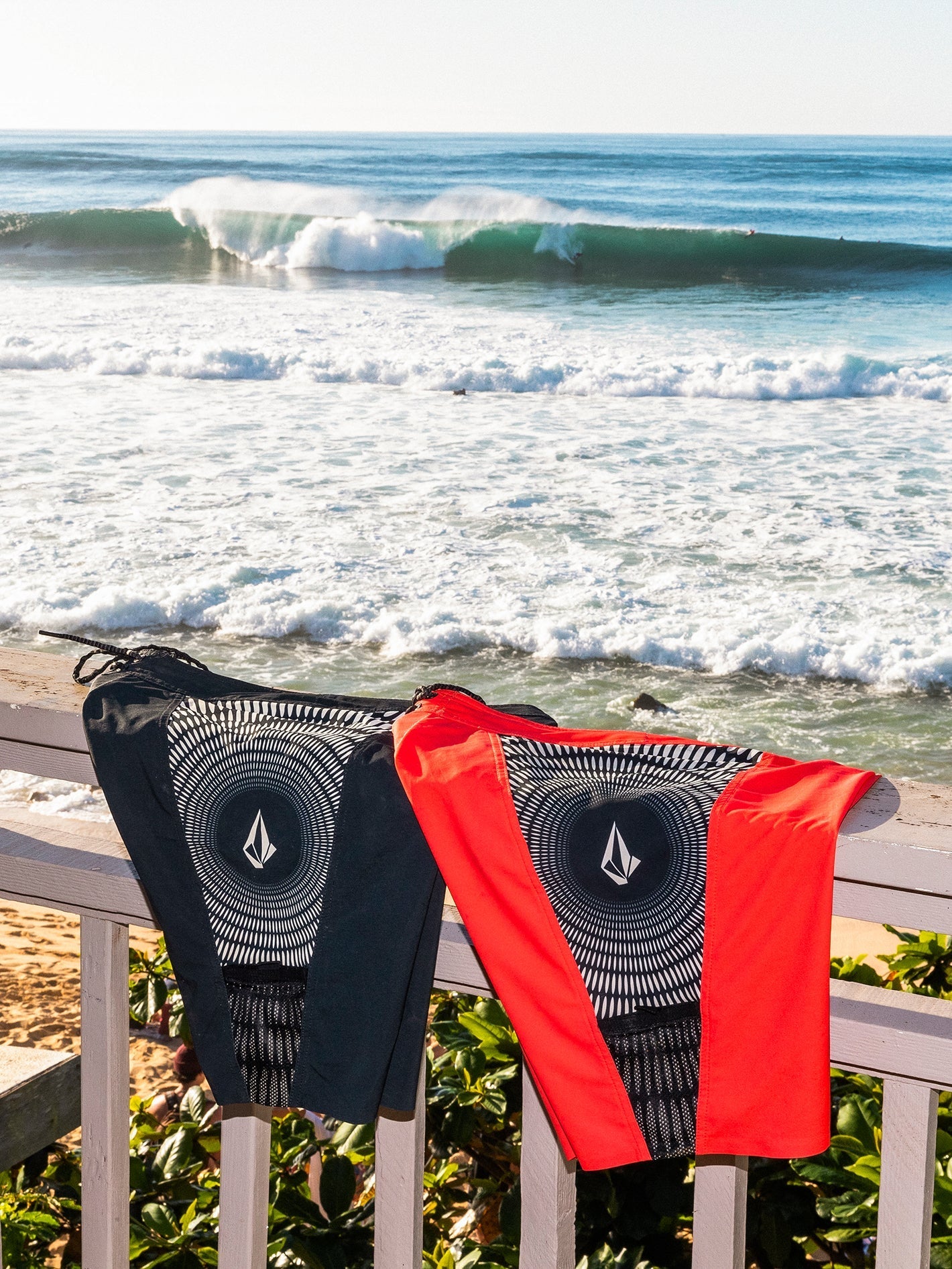 Boardshort Surf Vitals J Robinson Mod-tech 20" - BLACK