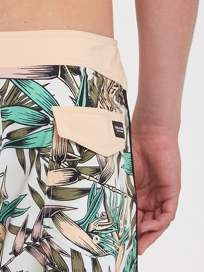 Boardshort Scallop Mod-tech 19" - MARTINI OLIVE
