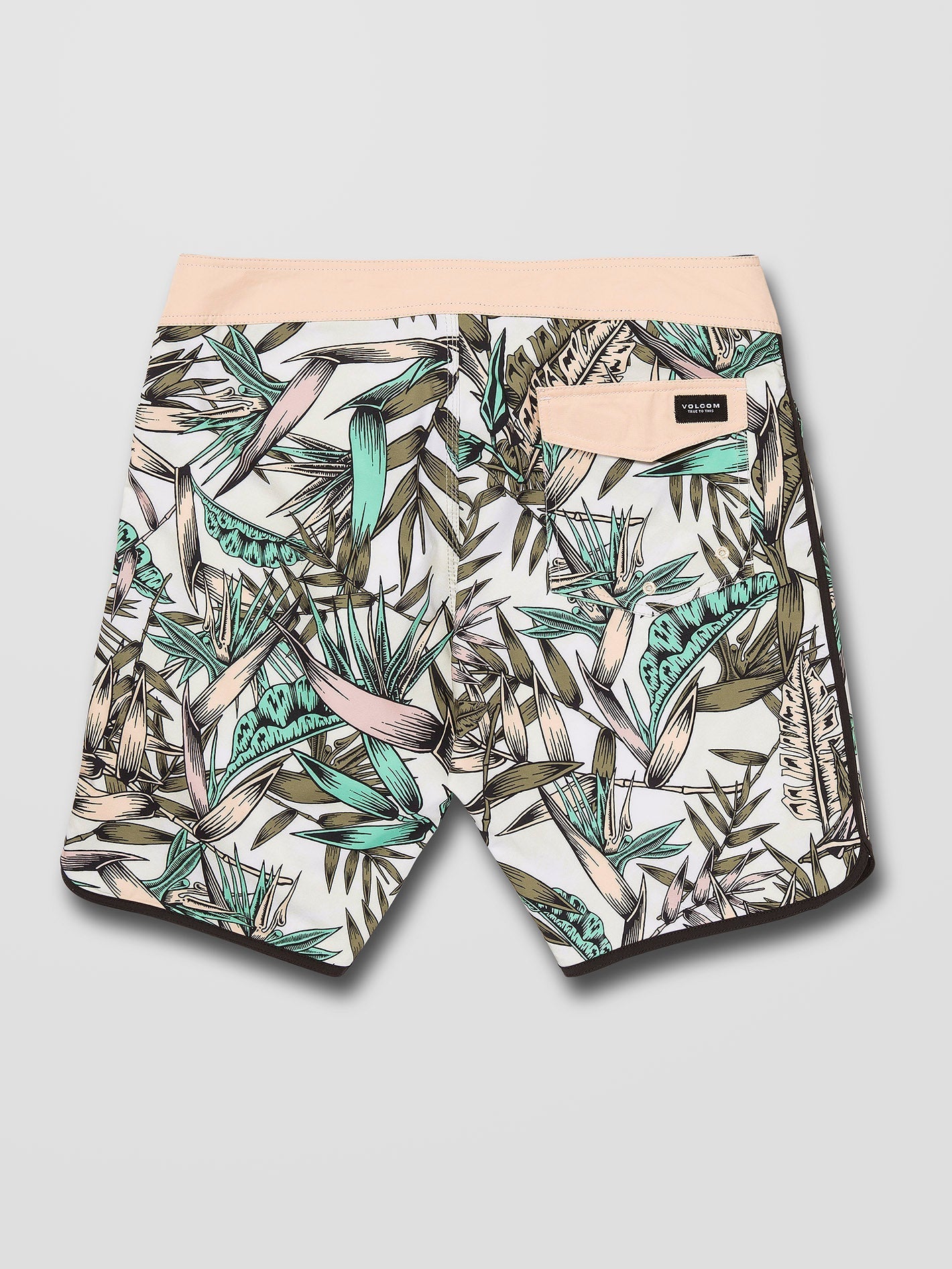 Boardshort Scallop Mod-tech 19" - MARTINI OLIVE