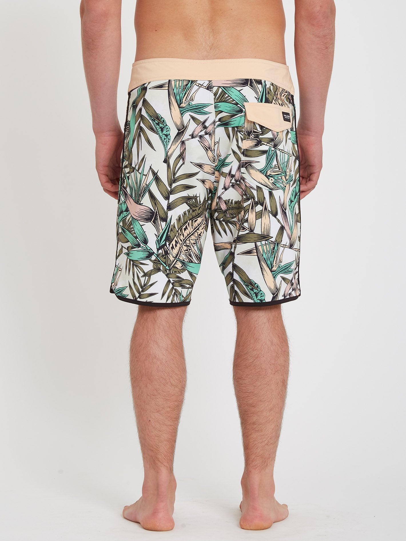Boardshort Scallop Mod-tech 19" - MARTINI OLIVE