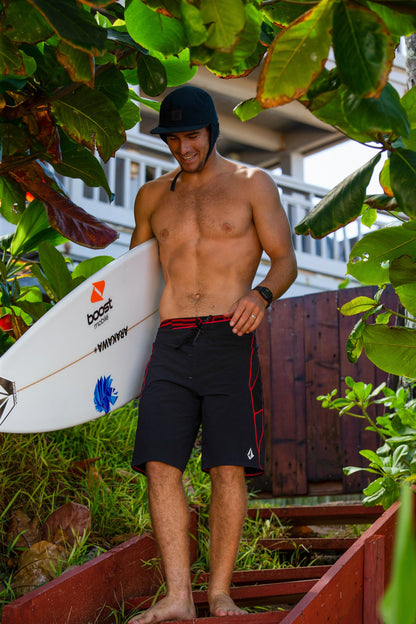 Boardshort Surf Vitals J Robinson 20" - BLACK