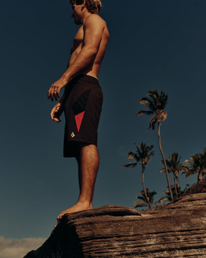 Surf Vitals J Robinson 20" Boardshorts - BLACK