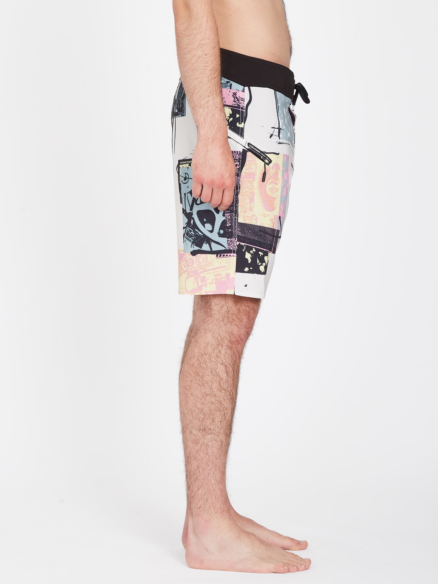 Boardshort V Ent Flyer Mod 19" - WHITECAP GREY