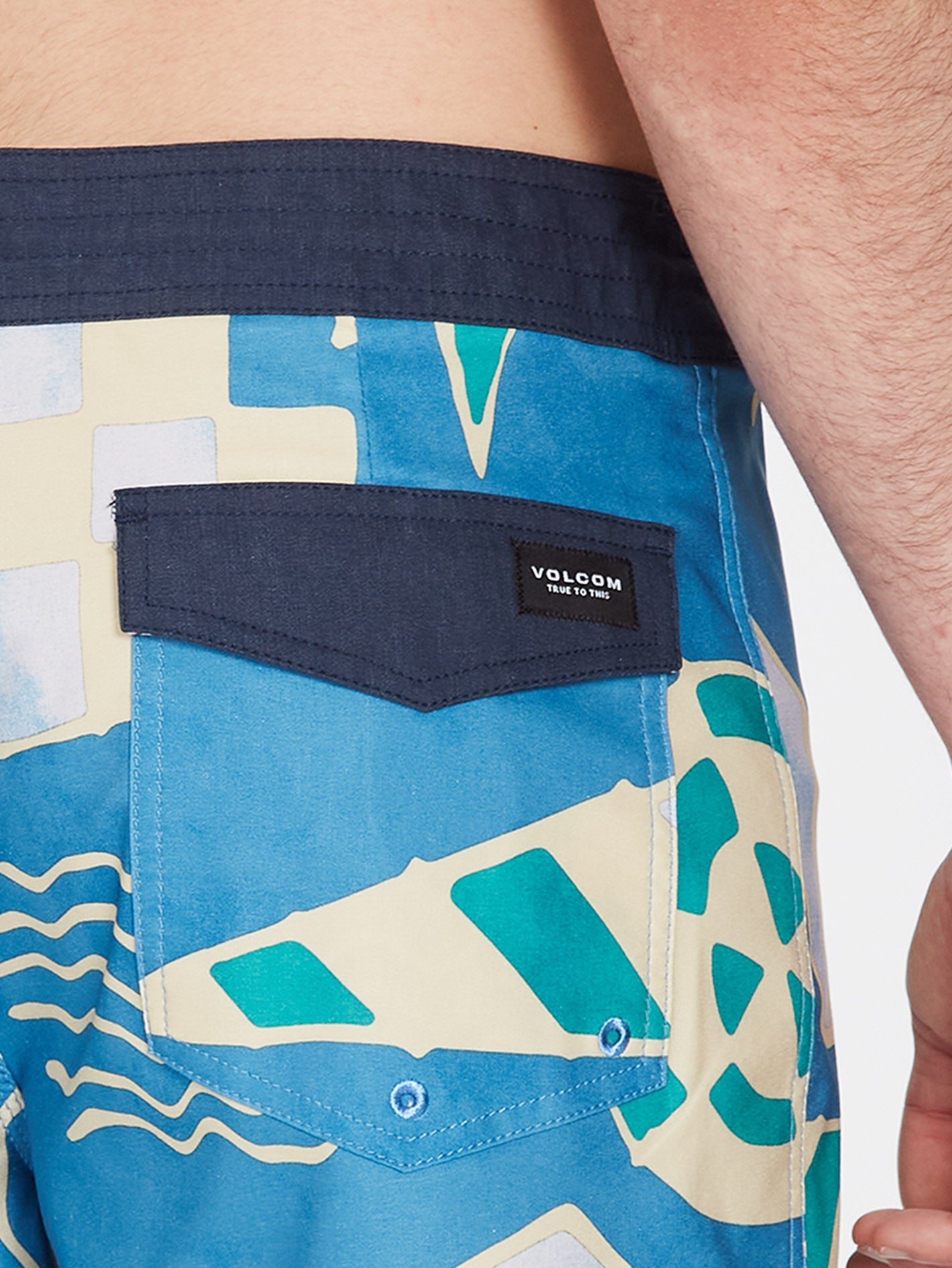 Geo Stoney 19" Boardshorts - AGED INDIGO