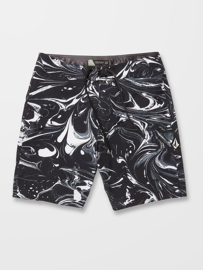 Boardshort Marble Mod 19" - BLACK