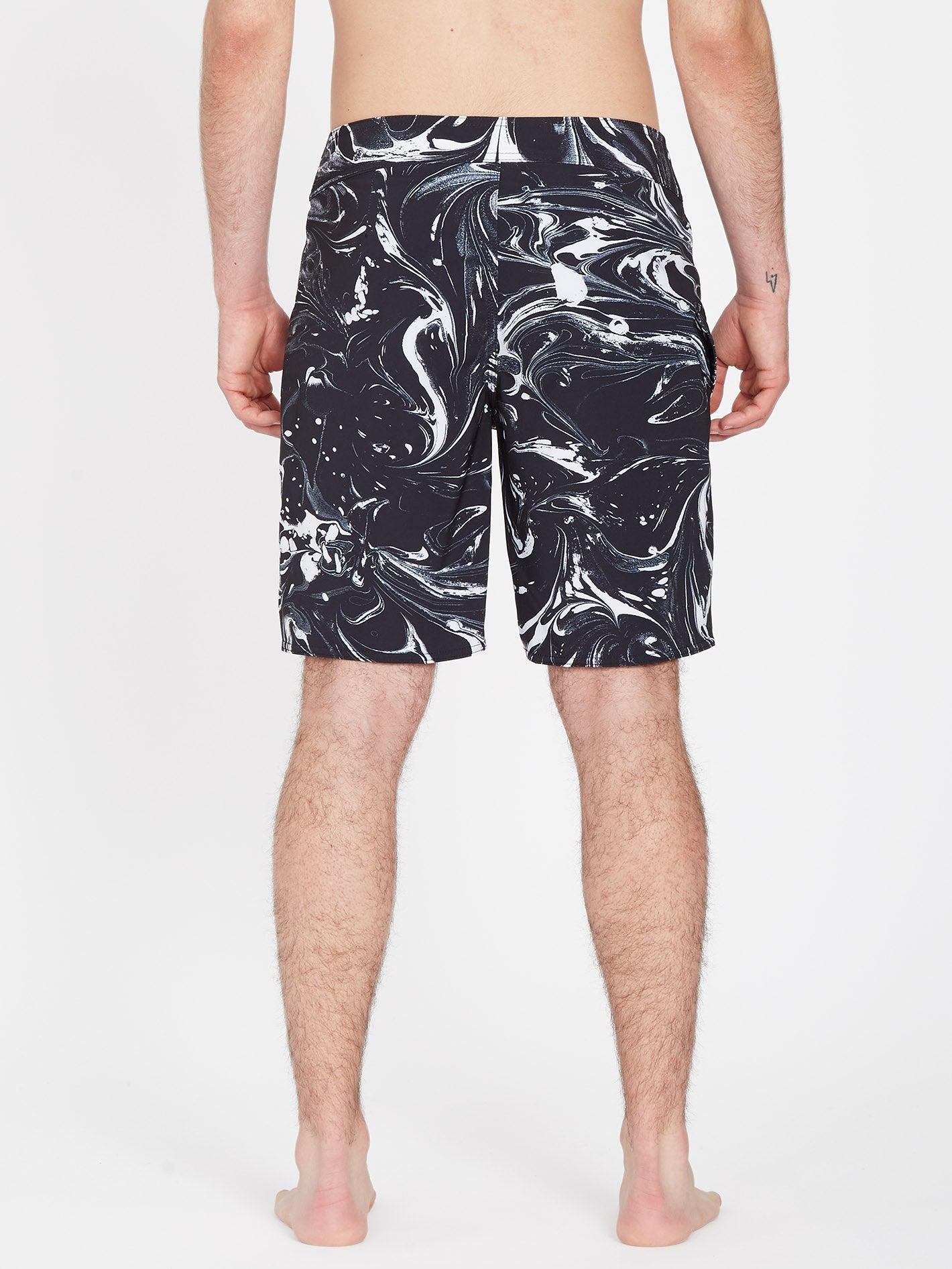 Boardshort Marble Mod 19" - BLACK