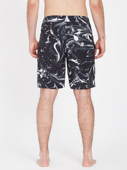Boardshort Marble Mod 19" - BLACK