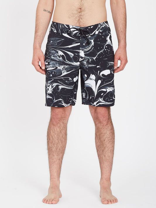 Boardshort Marble Mod 19" - BLACK