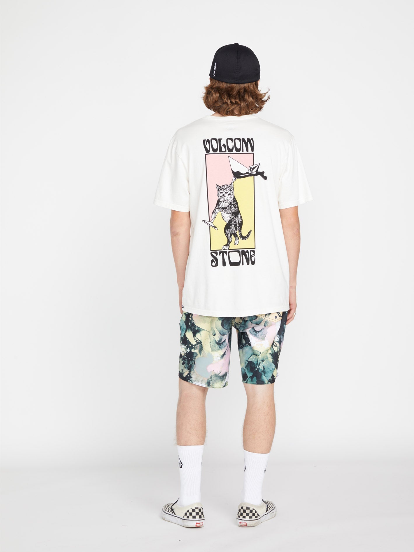 Skulli Wash Stoney 19" Boardshorts - DAWN YELLOW