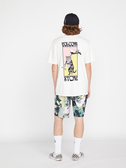 Skulli Wash Stoney 19" Boardshorts - DAWN YELLOW